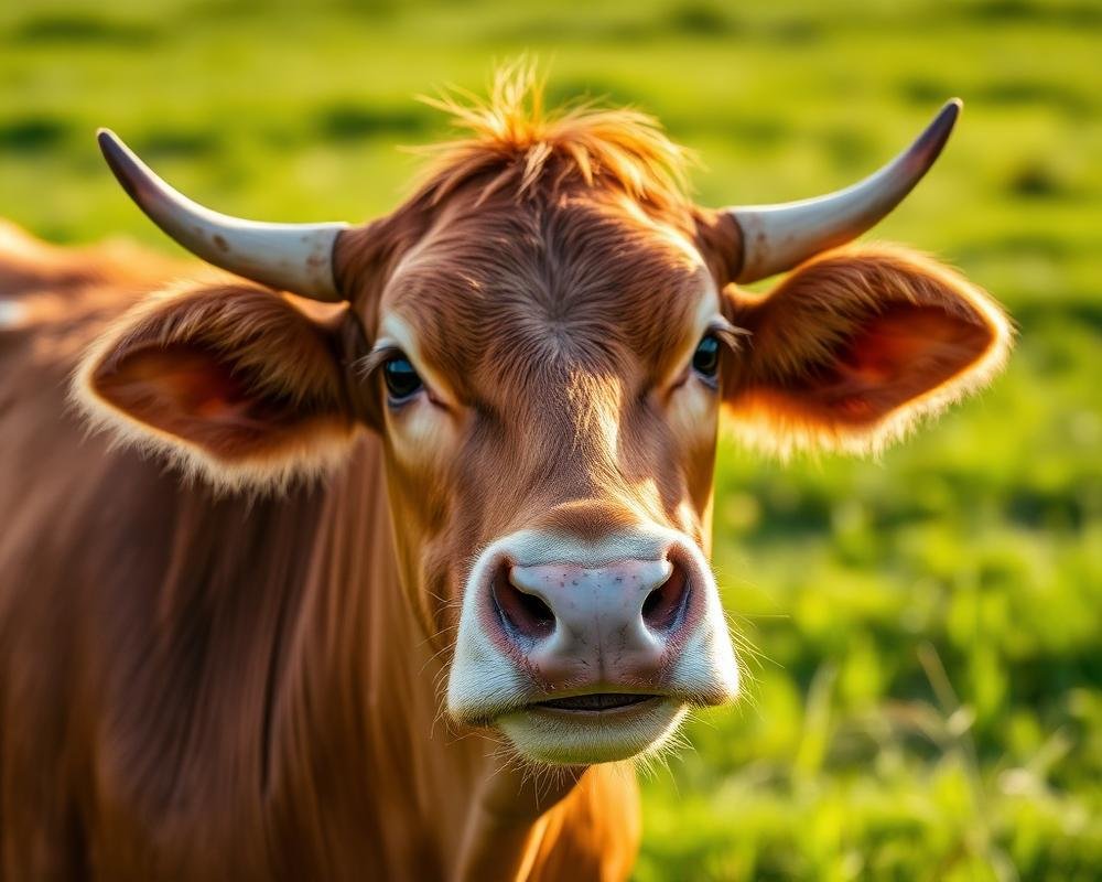 Healthy cow at Pular Farm